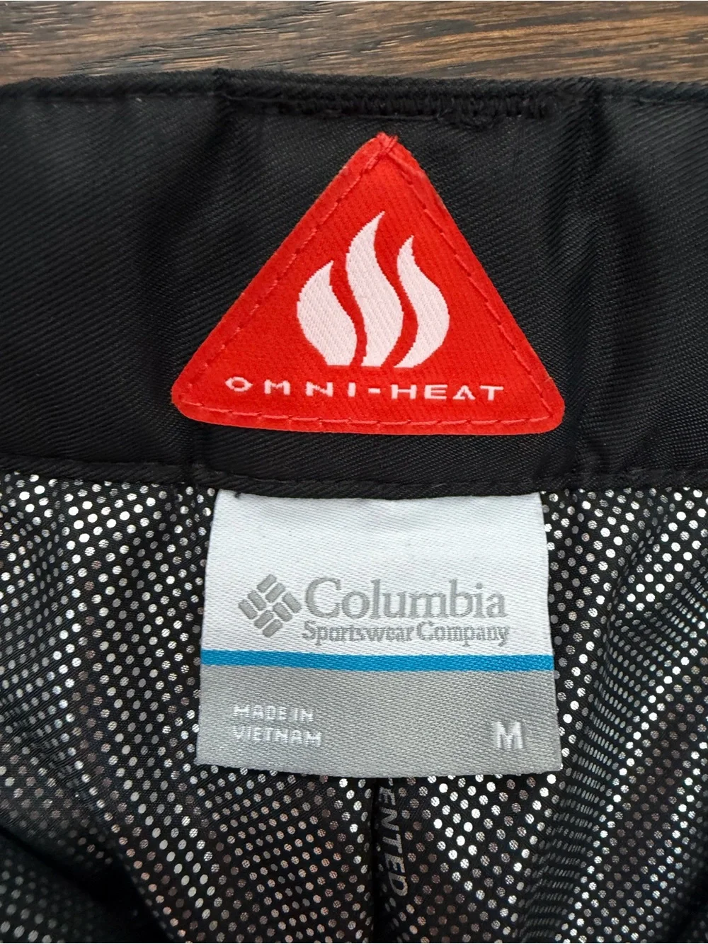 Columbia youth outgrown adjustable Black Snow/Ski Pants. Size medium